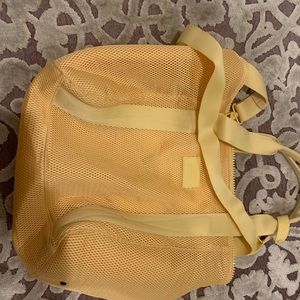 Dagne Dover Yellow Mesh Medium Landon Carryall